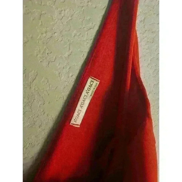 Ruby Red Zip up back - Picture 2 of 3